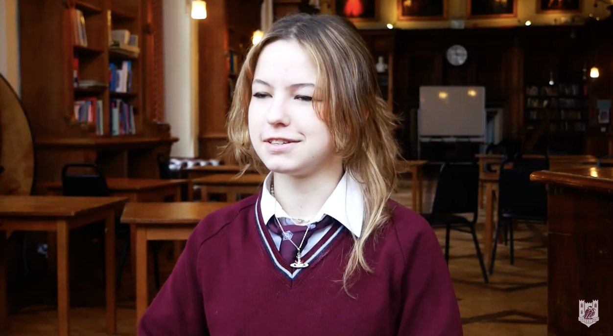 WATCH: Battle Abbey Year 11 pupil Edie talks about life at Battle Abbey School